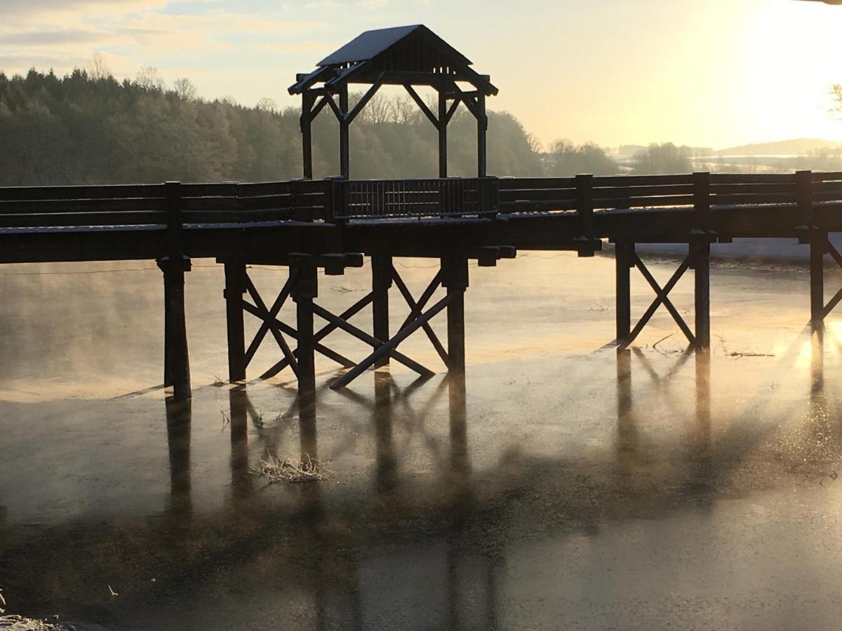 Ferienwohnung Limespark Am See Rainau Bagian luar foto